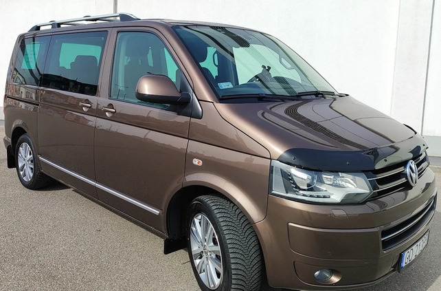 Volkswagen Multivan cena 99900 przebieg: 234035, rok produkcji 2015 z Gdańsk małe 137